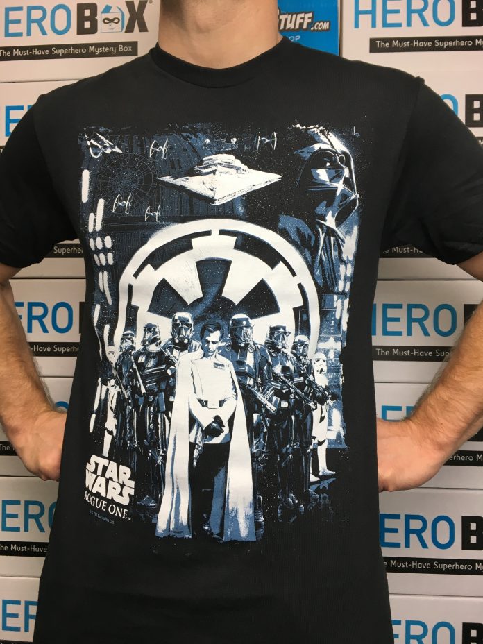Product Spotlight: Star Wars Rogue One Looming Empire Men's T-Shirt