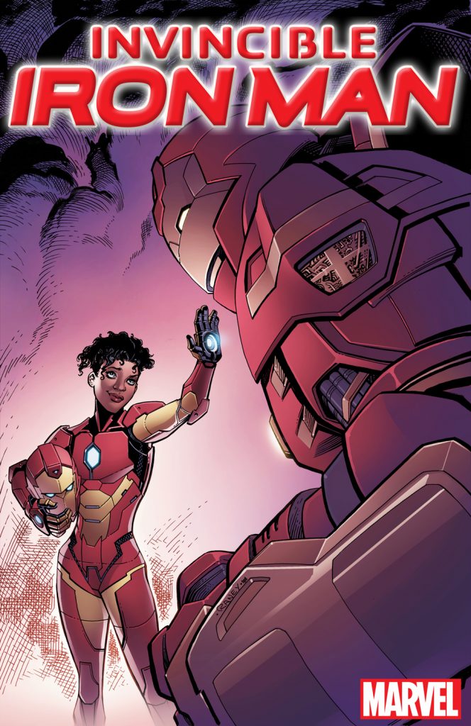 Riri Williams Soars in Your First Look at INVINCIBLE IRON MAN #1!