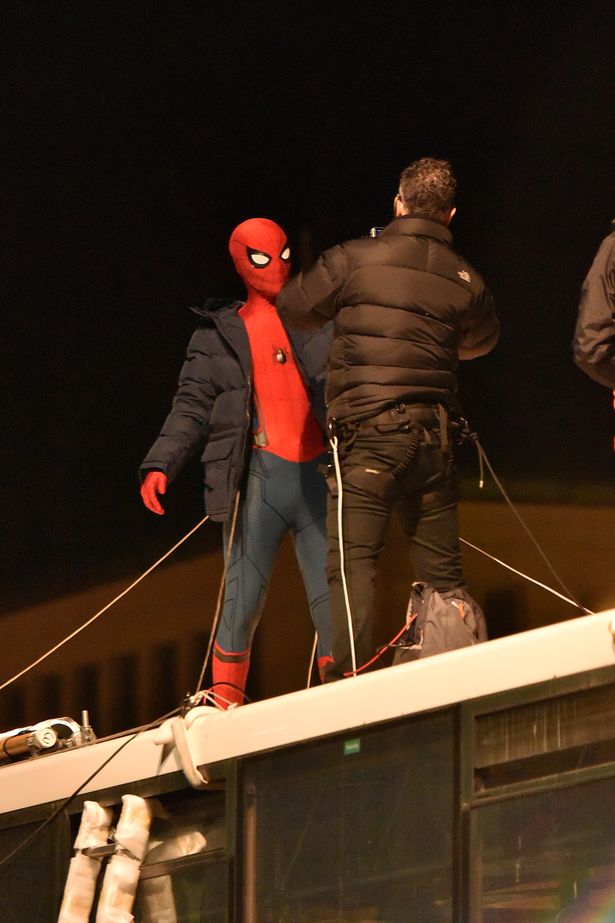 Tom Holland's Spider-Man Takes the Bus in New Spider-Man: Homecoming Images