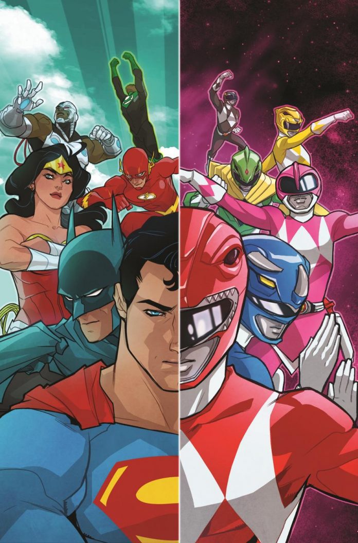 Get Ready for January's Justice League and Power Rangers Crossover!