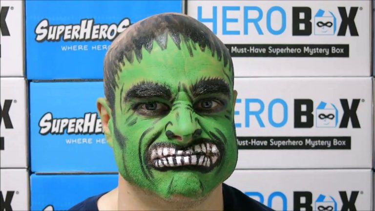 It’s the Do-It-Yourself HULK Make-up Tutorial!