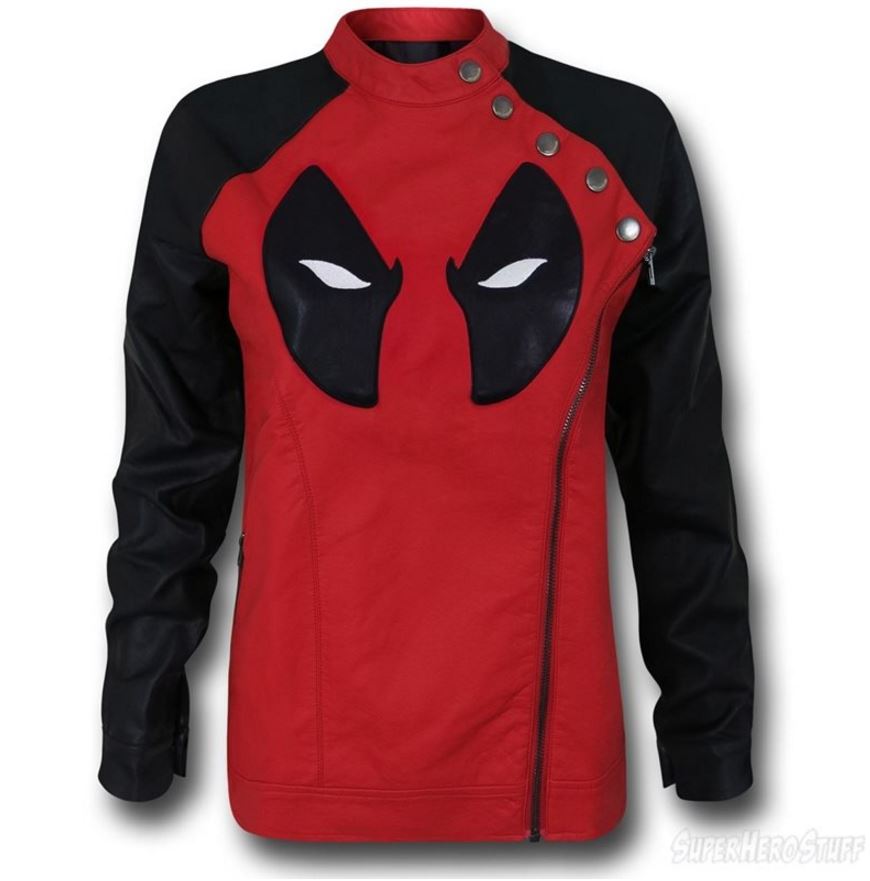 Product Spotlight: It's the Deadpool Side Zip Moto Women's Jacket!