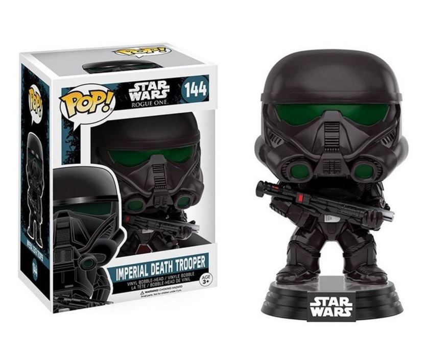 It's the Star Wars Rogue One Imperial Death Trooper Pop Figure!