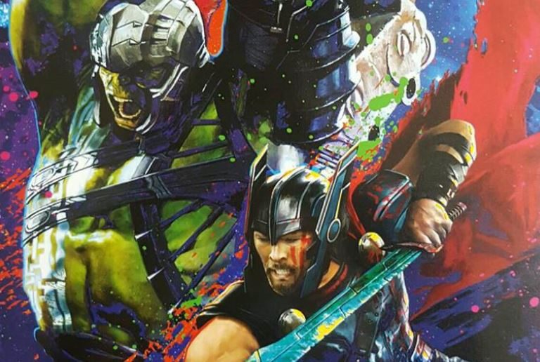 Hulk and Thor Are Appropriately Armored in Promotional Art for Thor: Ragnarok!