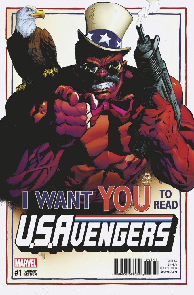 Stars, Stripes & Explosive Action – Your First Look at U.S.AVENGERS #1!