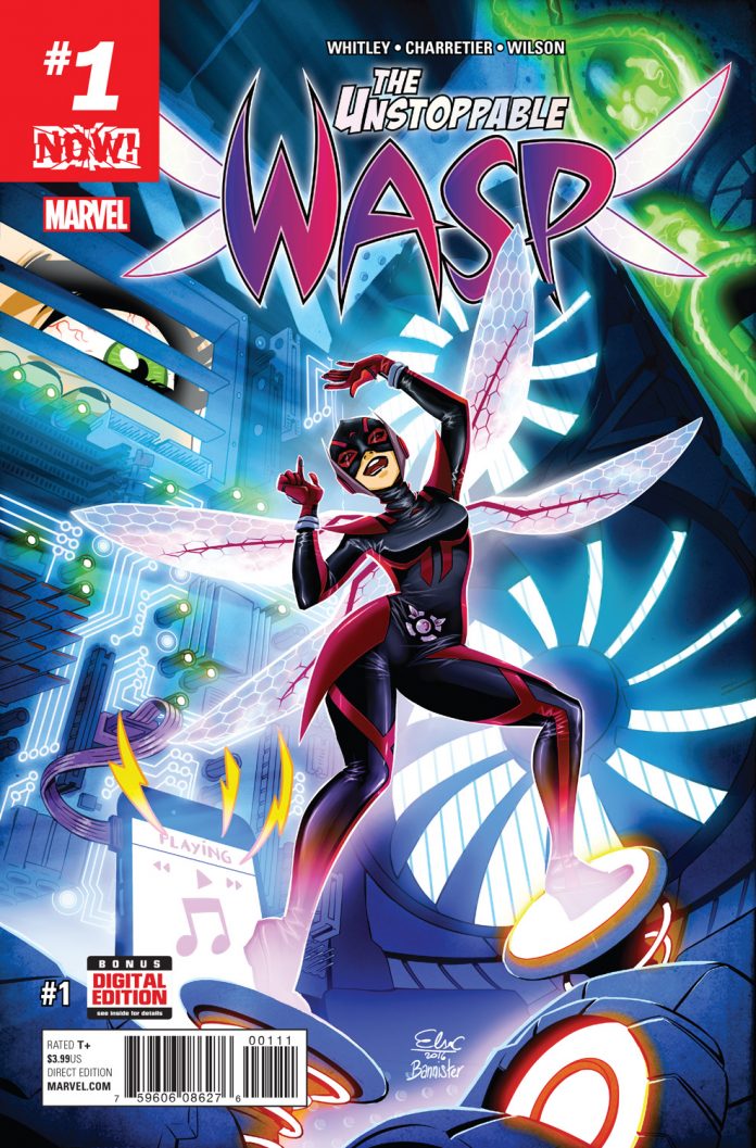 Girl. Genius. Hero. Unstoppable. Your First Look at THE UNSTOPPABLE WASP #1!