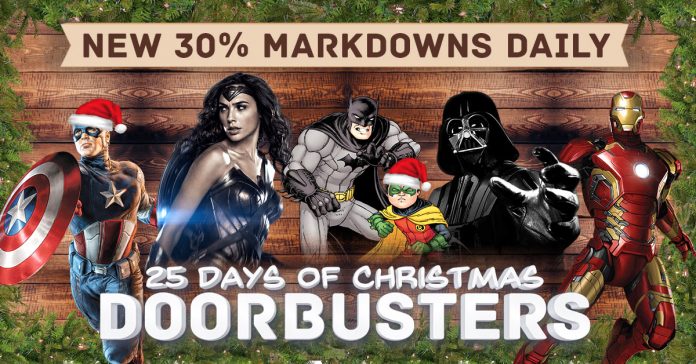 It's Our In Progress, 25 Days of Christmas Doorbusters Sale!