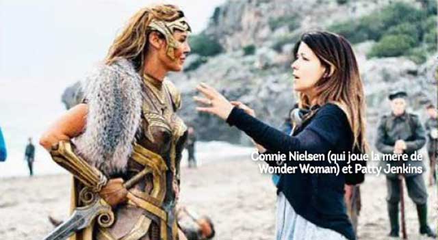 Behind the Scenes Wonder Woman Shots from French Magazine