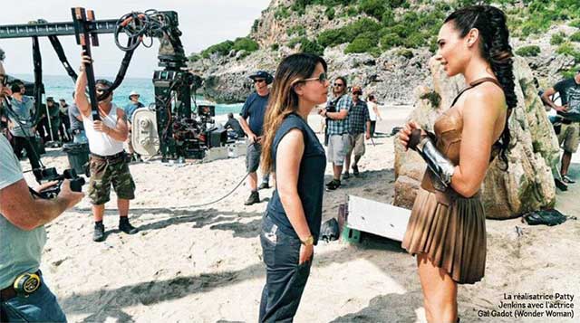 Behind the Scenes Wonder Woman Shots from French Magazine