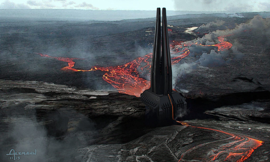 A Closer Look at Darth Vader's Castle in Rogue One 