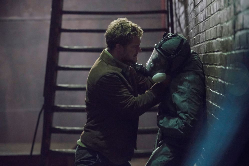 Iron Fist Agressively Questions a Perp in One of Two New Images for THE DEFENDERS