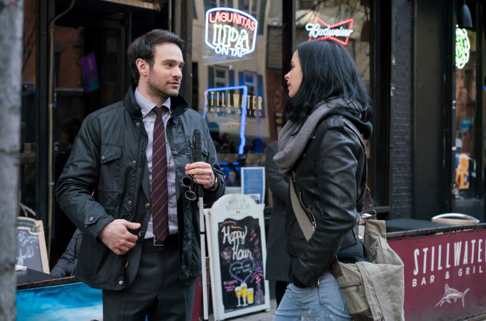 Matt Murdock and Jessica Jones Appear Cordial in New DEFENDERS Image