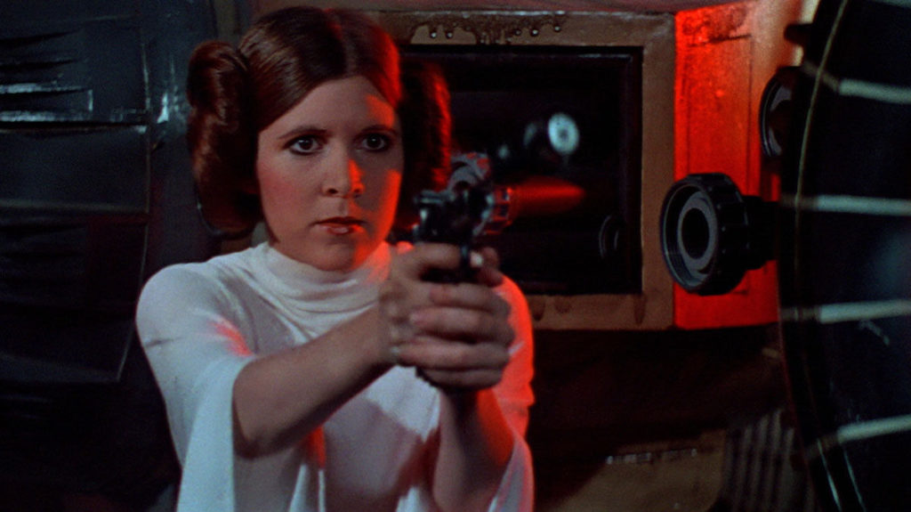 leia packing heat