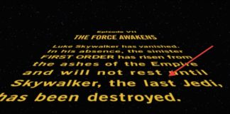 Director Rian Johnson Teases THE LAST JEDI Opening Crawl from Editing Bay