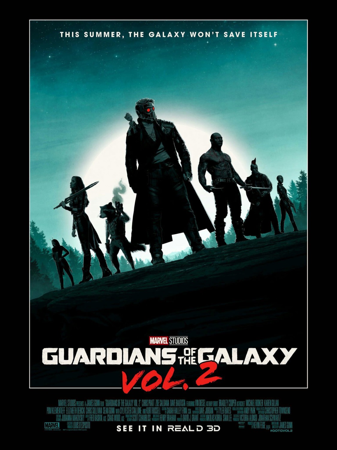 Galaxies Are Mostly Helpless According to New Guardians of the Galaxy Vol. 2 Poster