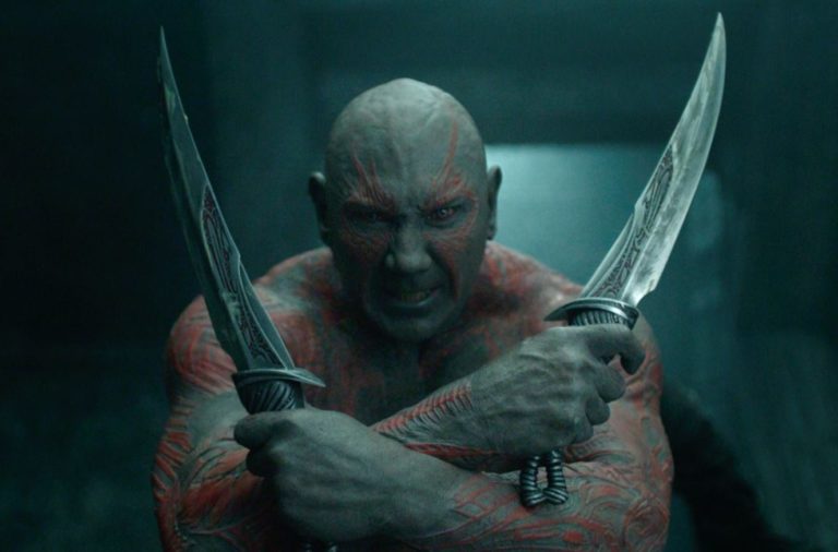 WANTED: Drax the Destroyer! He's Mean, Green, and Especially Hateful Towards Metaphors!