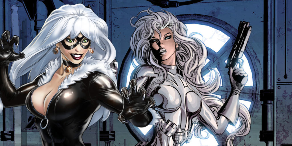 Black Cat and Silver Sable