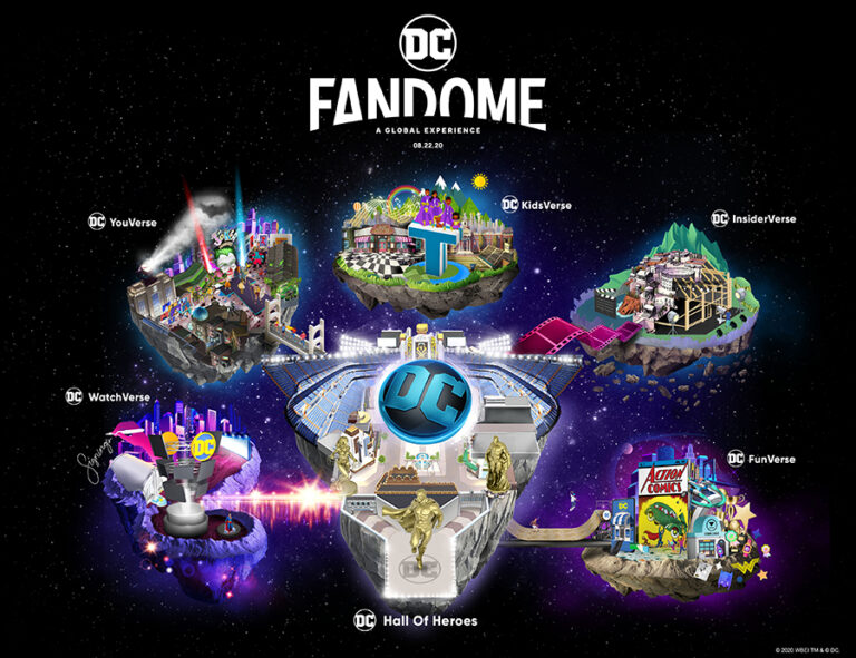 DC Announces FanDome Virtual Fan Experience
