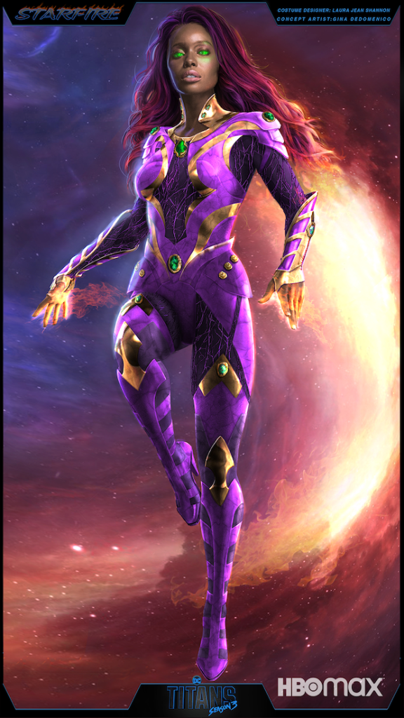 Teen Titans Starfire Black Fire Comic